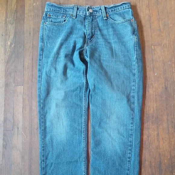 Levi's Blue Straight Jeans Timeless Style - Picture 5 of 13